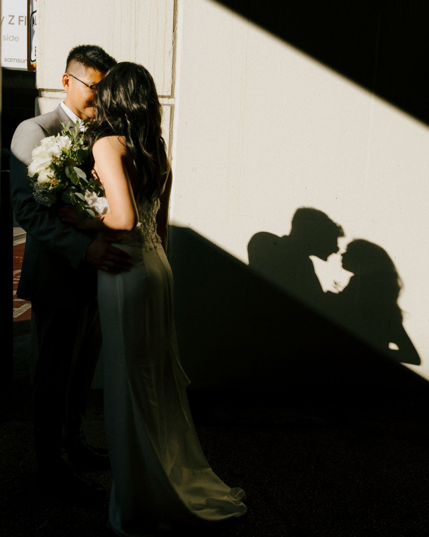 wedding portrait in Brisbane city photographed by an Australia photographer
