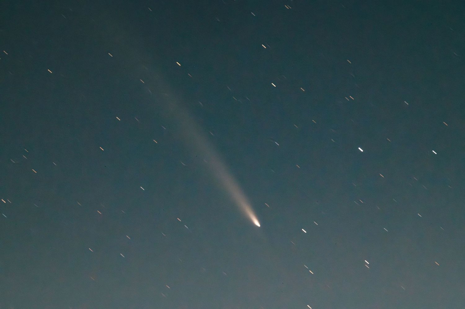 Comet Photograph by family photographer in seacoast New Hampshire