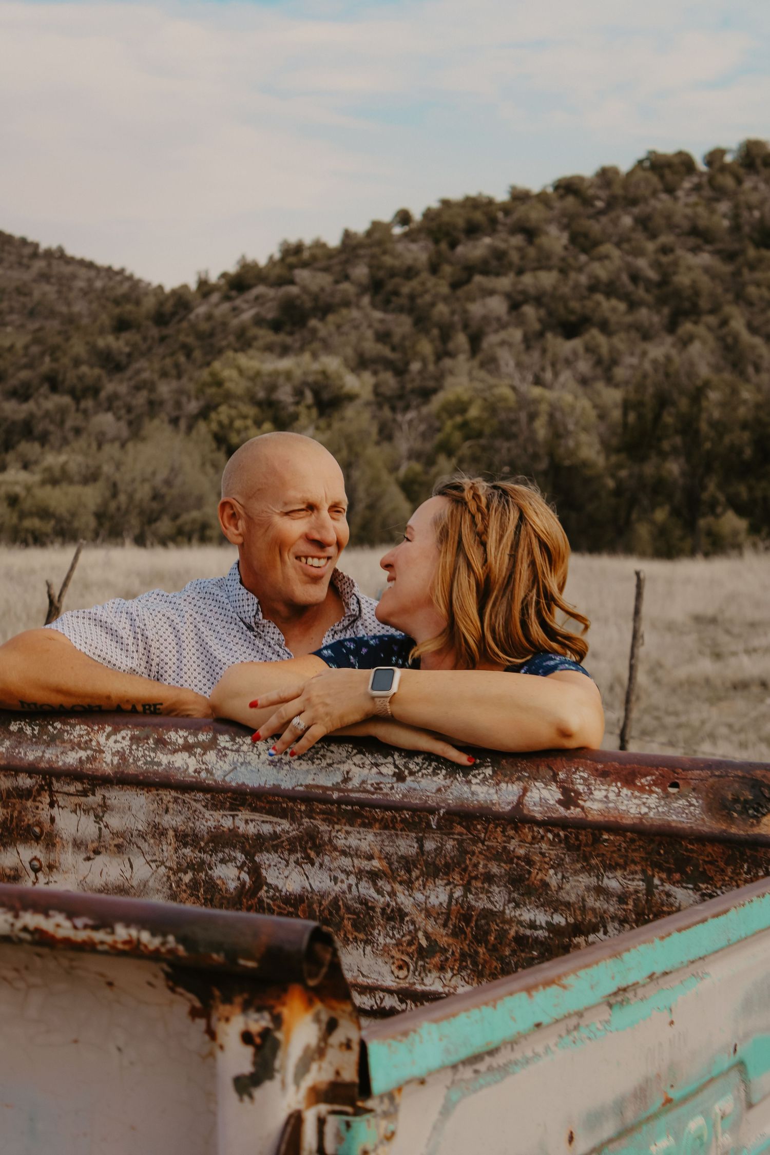 Photography Couple Payson AZ Nature Photography Outside photos Creek Photography Gila county Photography Senior Session