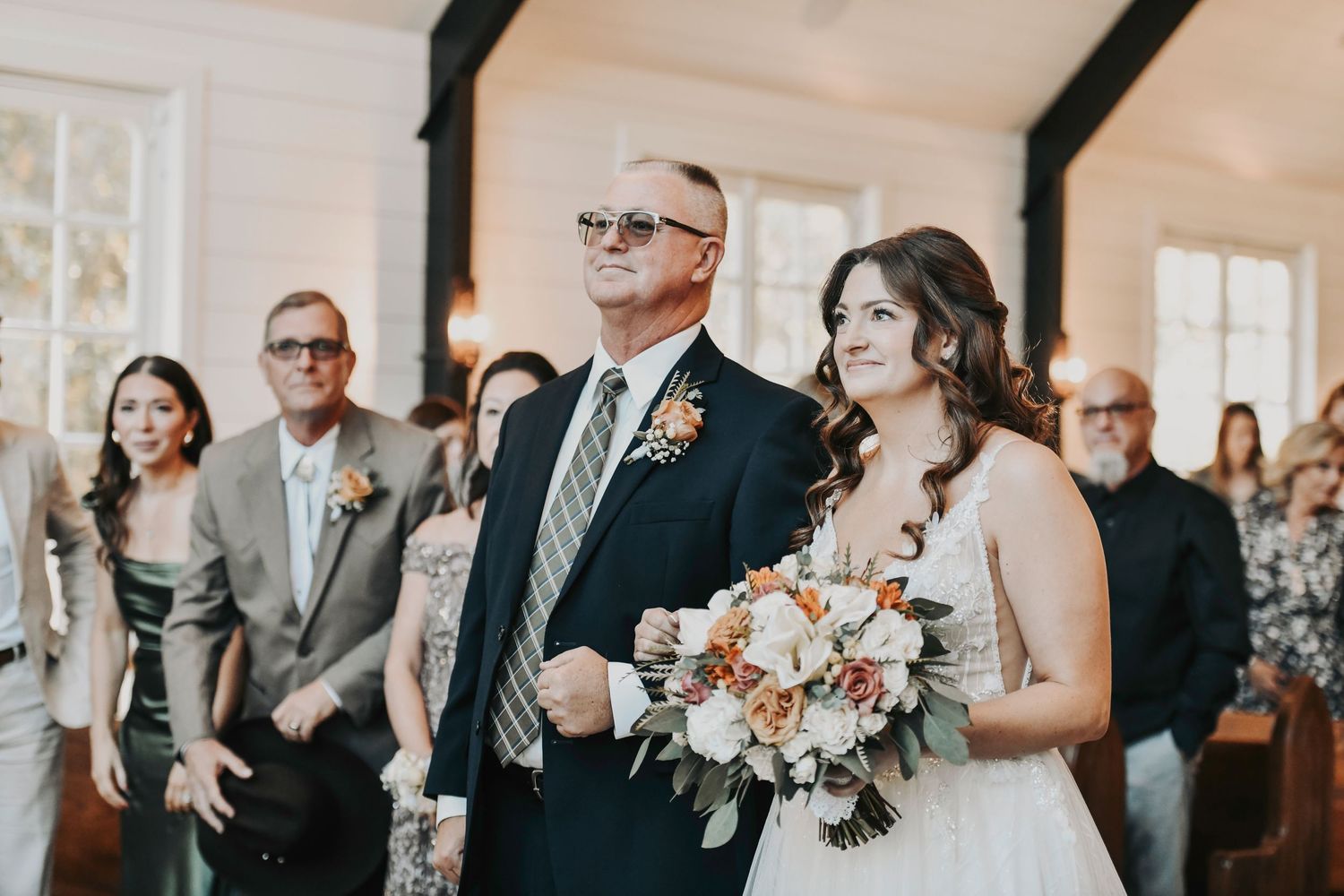 Wedding ceremony photographed by April Pinto Photography