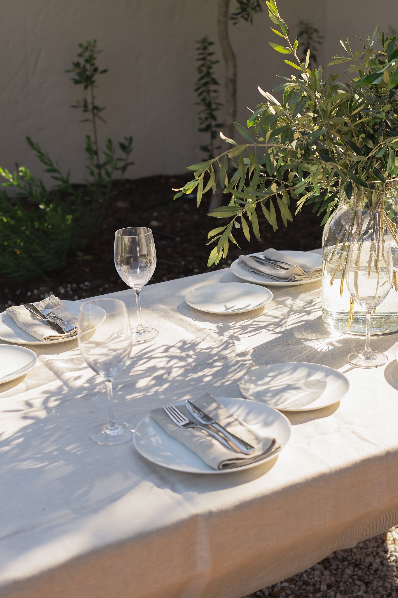 Spacious garden and outdoor seating area designed for entertaining