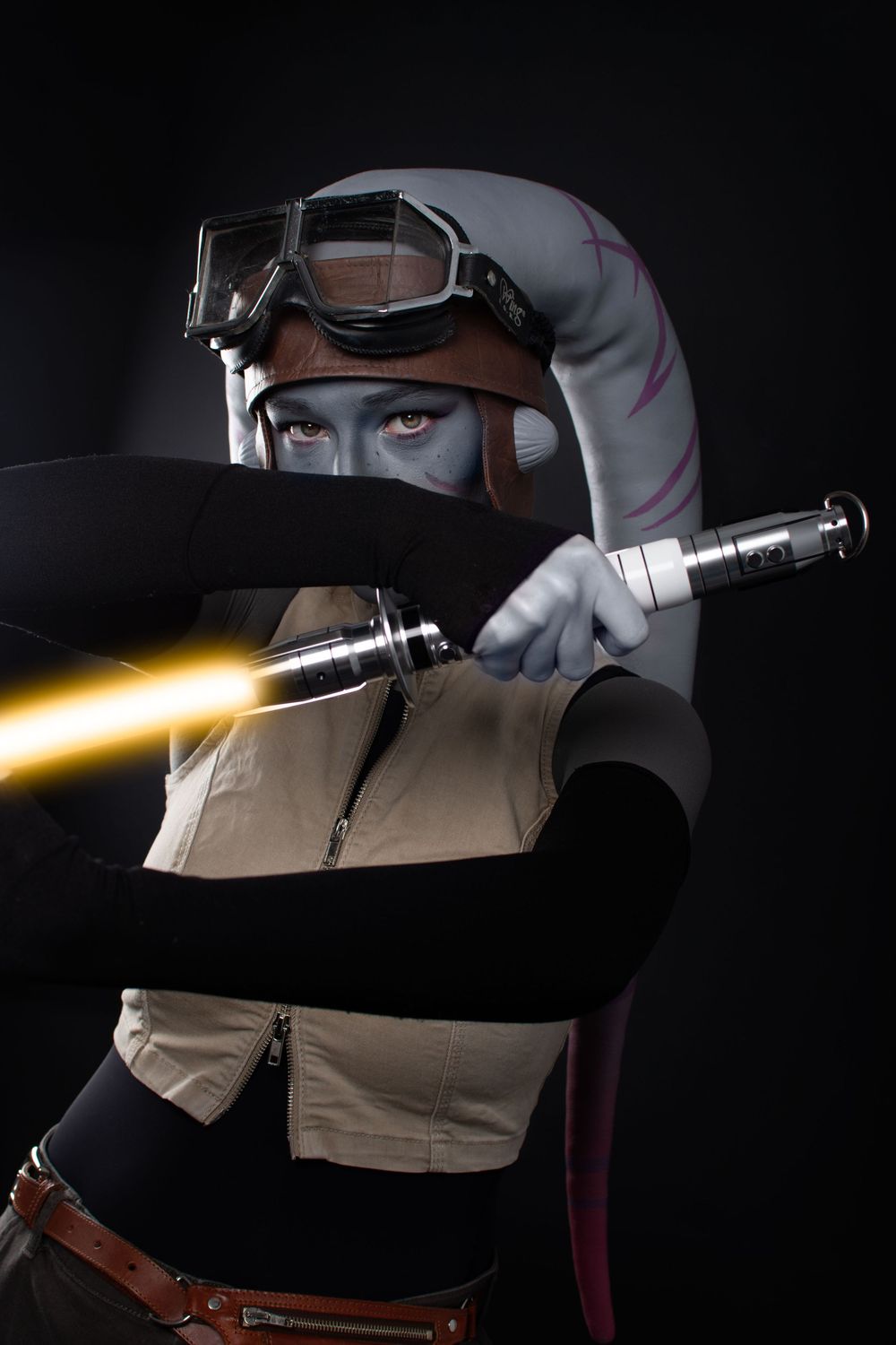 portrait twi'lek cosplayer