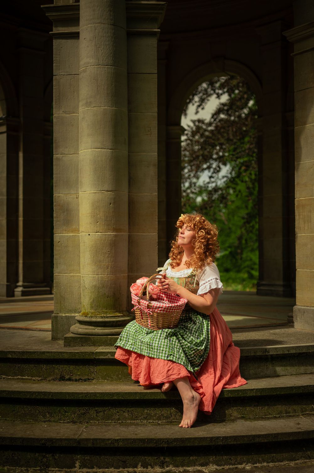 portrait rosie cotton cosplayer