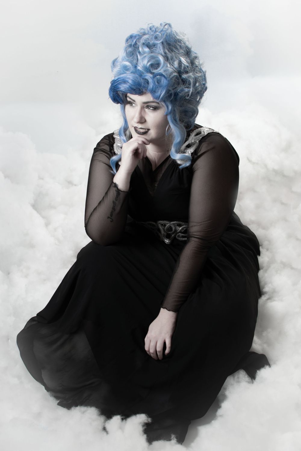 Portrait hades cosplayer