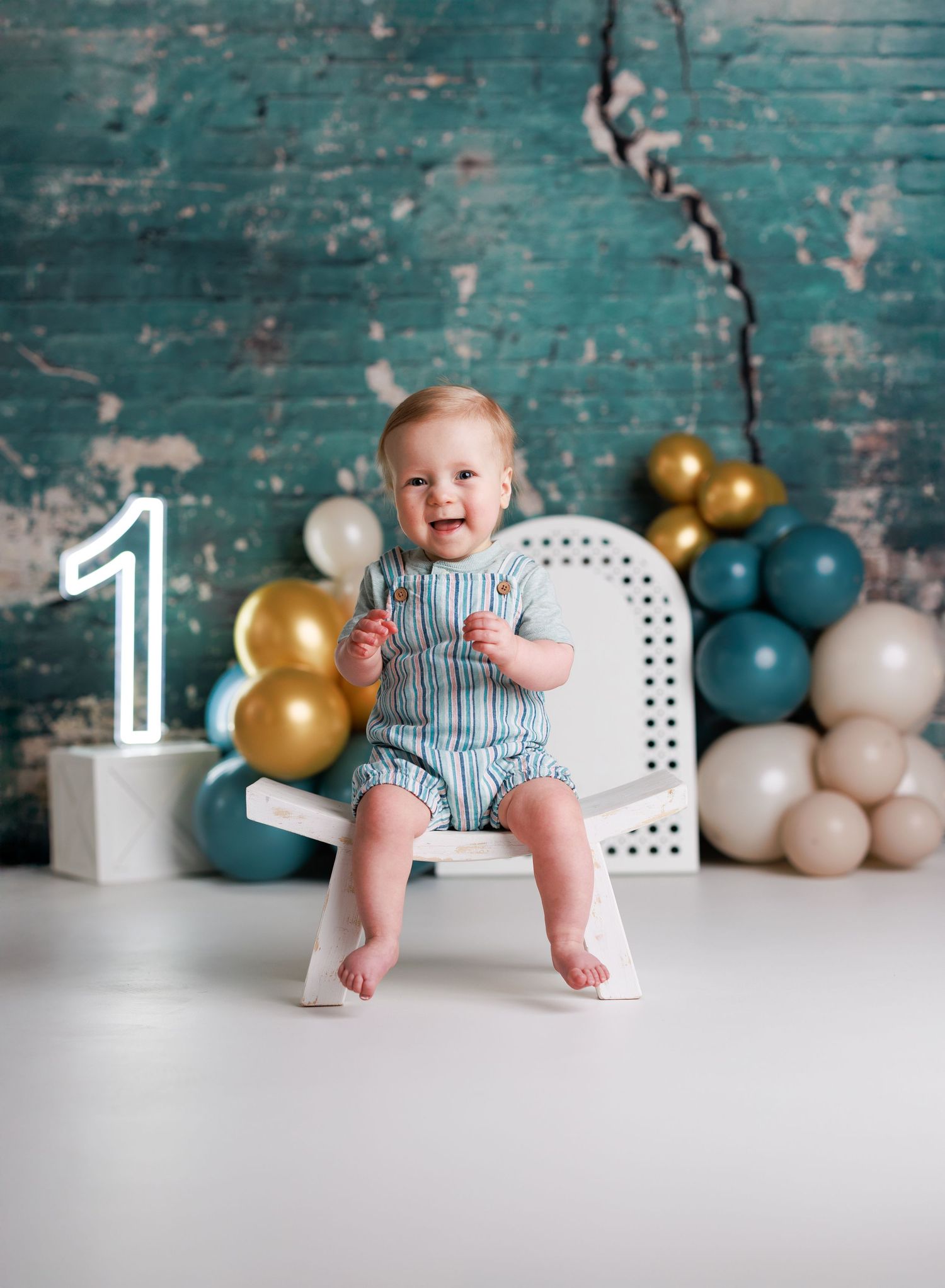 1 year old boy photo session