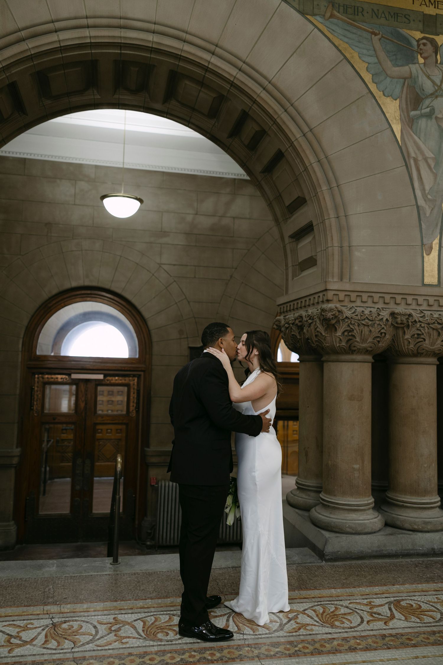 The old city hall Toronto wedding photographer Daria Summers Photography Candid and editorial photography