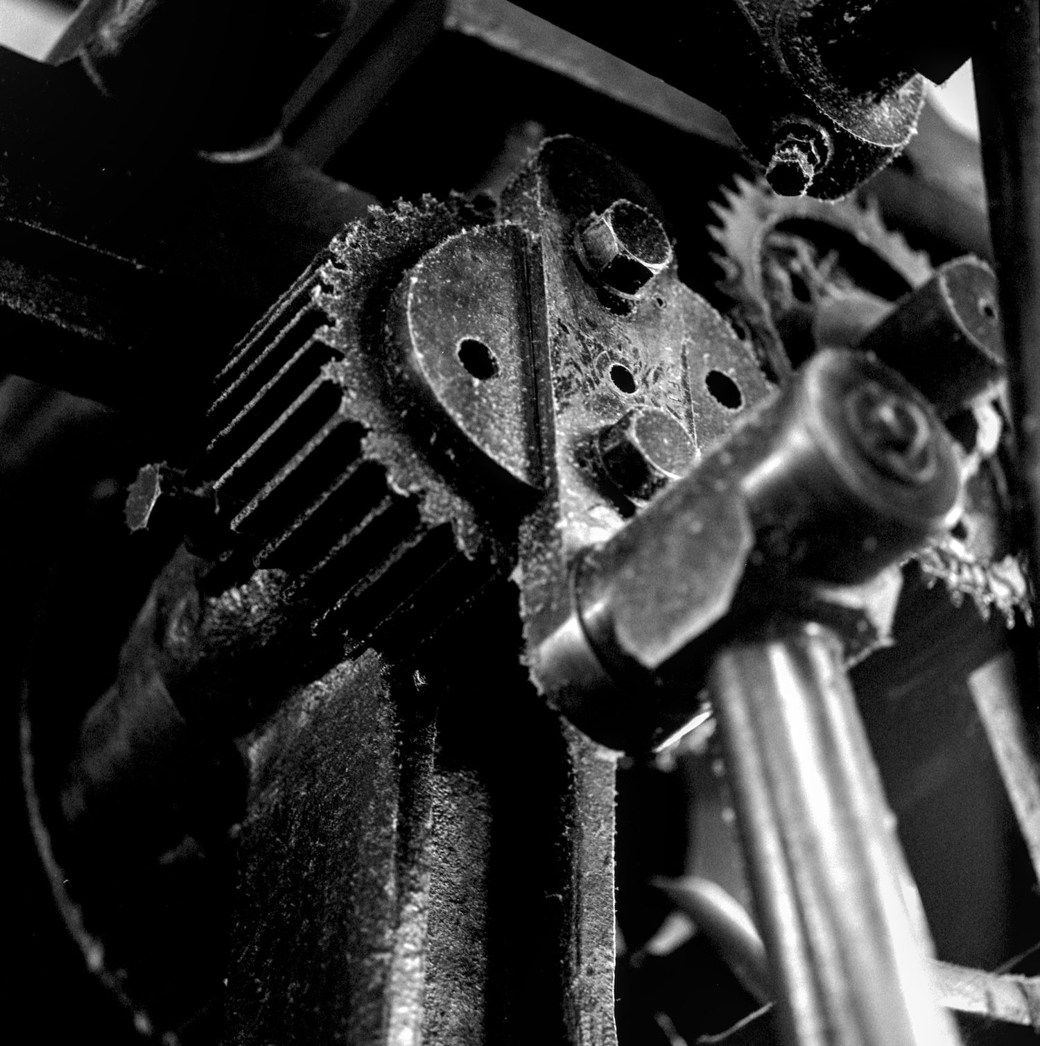 Film Photographer of the Year Entry - Ted Smith Photography - machinery from the Cluny Lace factory who manufacturers the lace