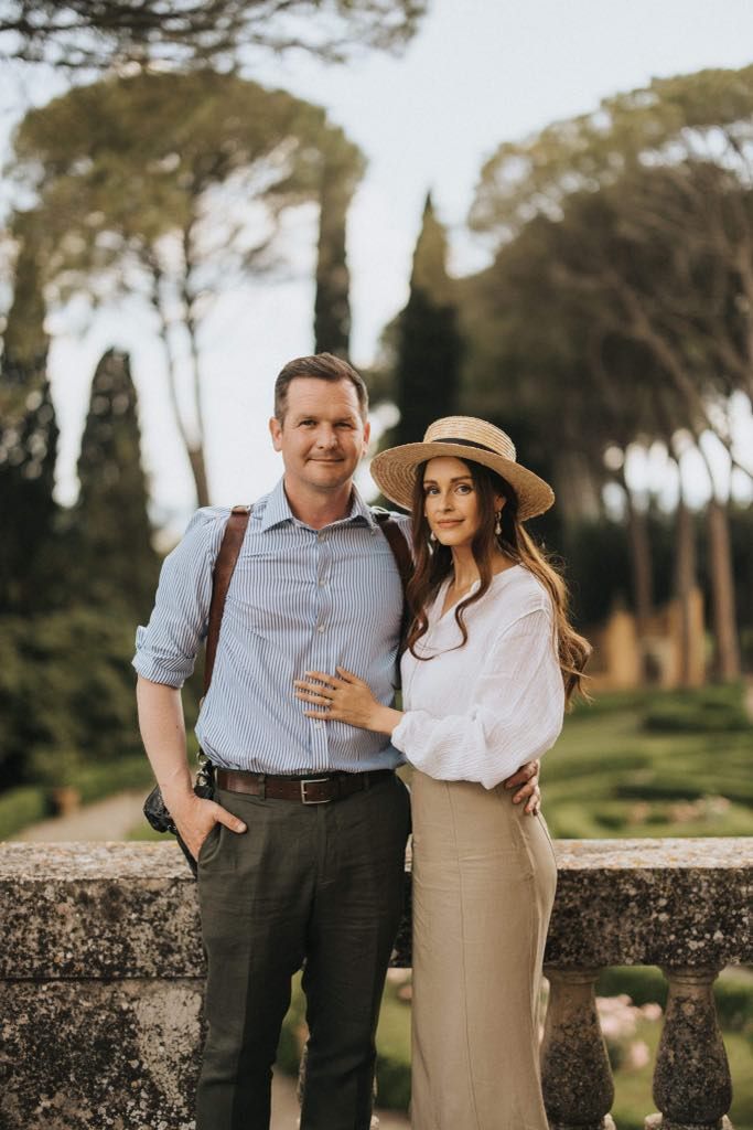 Photo of James & Merika of James Green Studio.