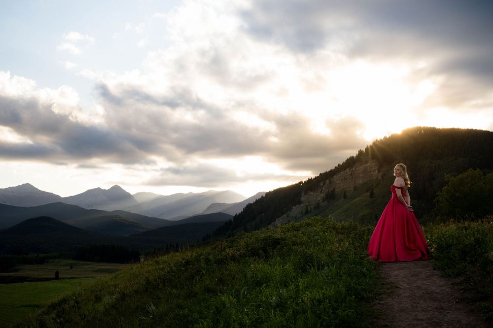 Lifestyle Photography - Grad Session in Kananaskis, Alberta.
