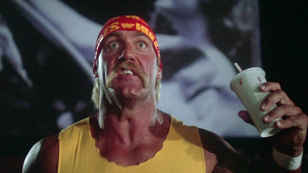 Hulk Hogan in Gremlins 2 in the famous film break sequence