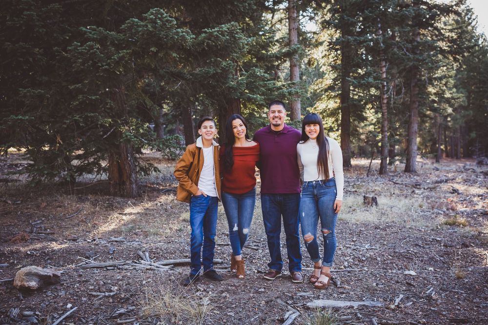 family photos with teens in the inland empire