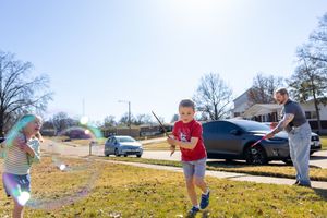 Kids playing