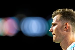 soccer player bokeh