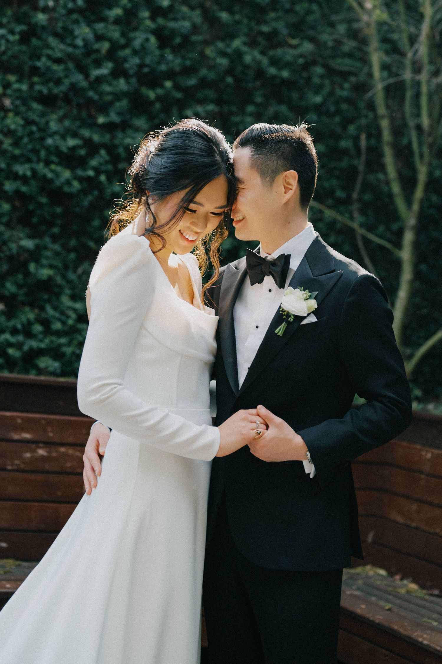Brisbane wedding photographer capturing couple portrait in Sunshine coast