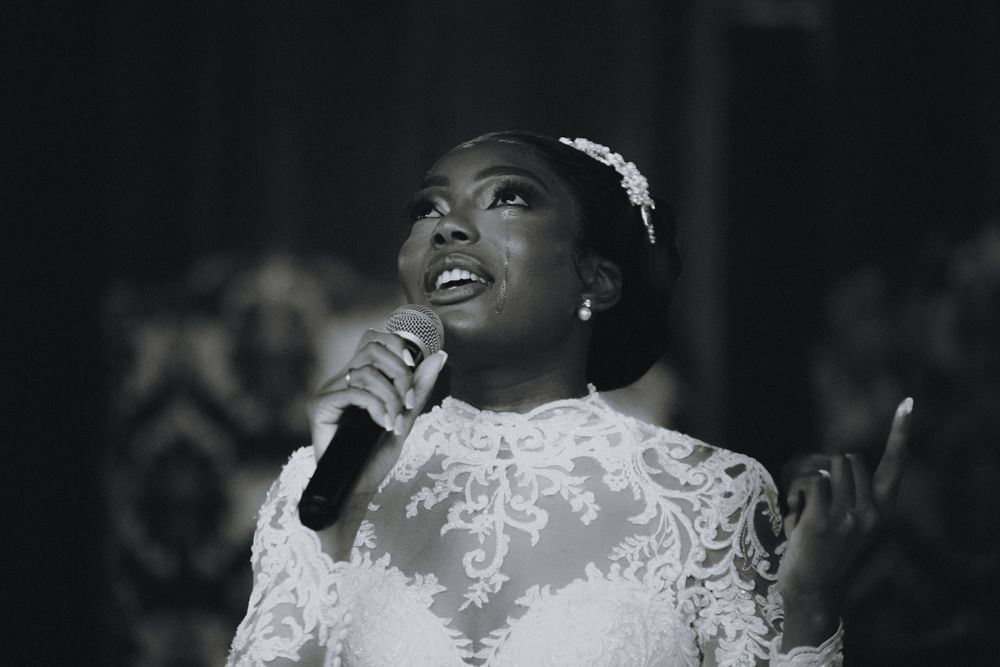 bride speech at chateau de vallery