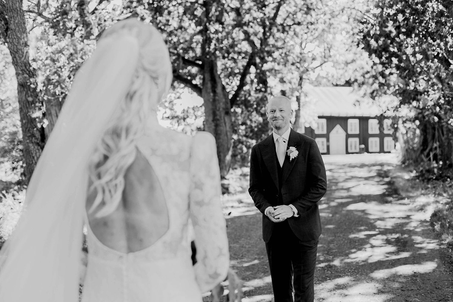 Bröllop på Dömle Herrgård. Sommarbröllop Louise och Viktor. bröllopsfotograf Rebecca Nordin, Karlstad.