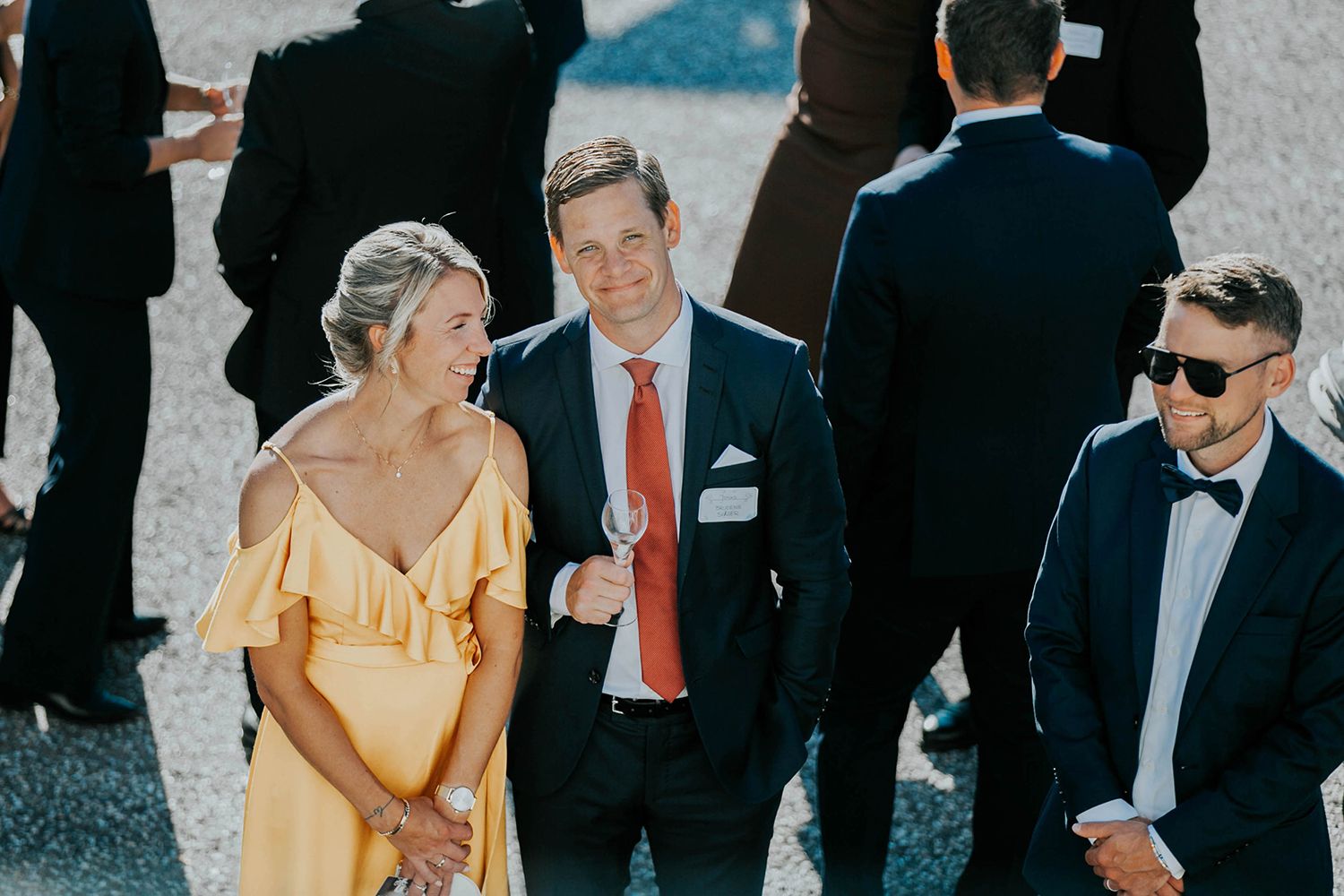 Bröllop på Dömle Herrgård. Sommarbröllop Louise och Viktor. Fotograf Rebecca Nordin, Karlstad.