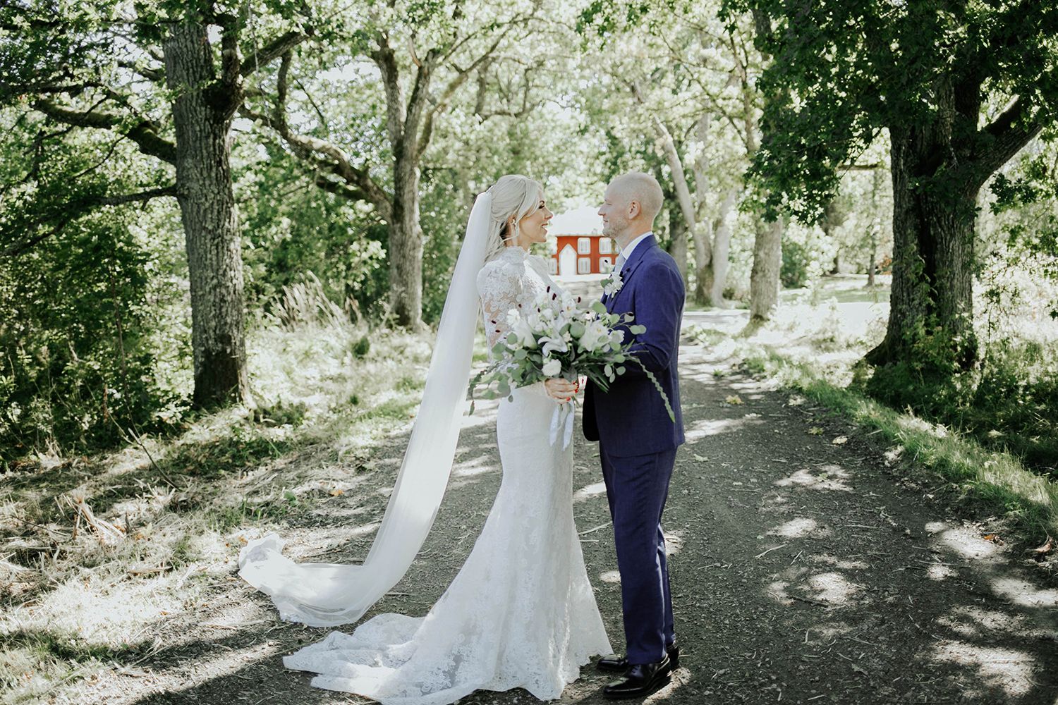 Bröllop på Dömle Herrgård. Sommarbröllop Louise och Viktor. bröllopsfotograf Rebecca Nordin, Karlstad.