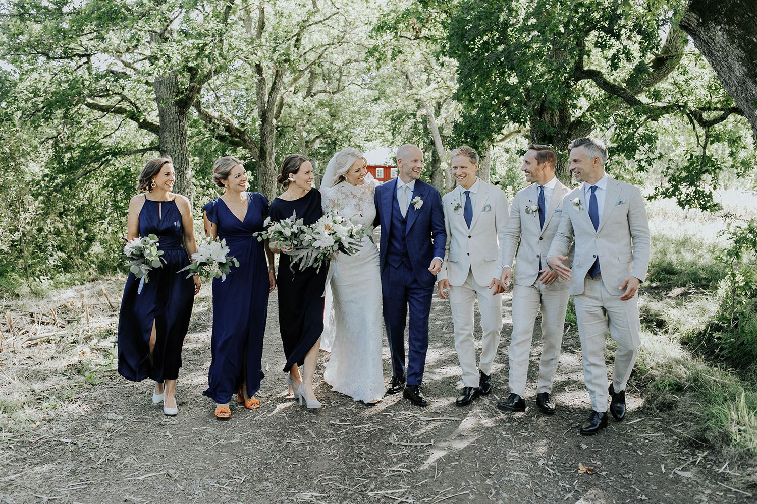 Bröllop på Dömle Herrgård. Sommarbröllop Louise och Viktor. bröllopsfotograf Rebecca Nordin, Karlstad.