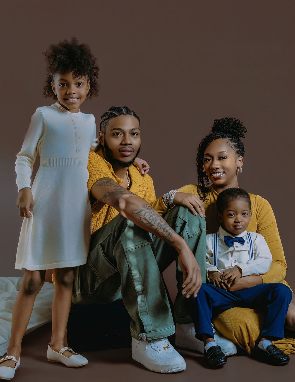 Family Studiohotography session in Charlotte NC by GEarlePhotography
