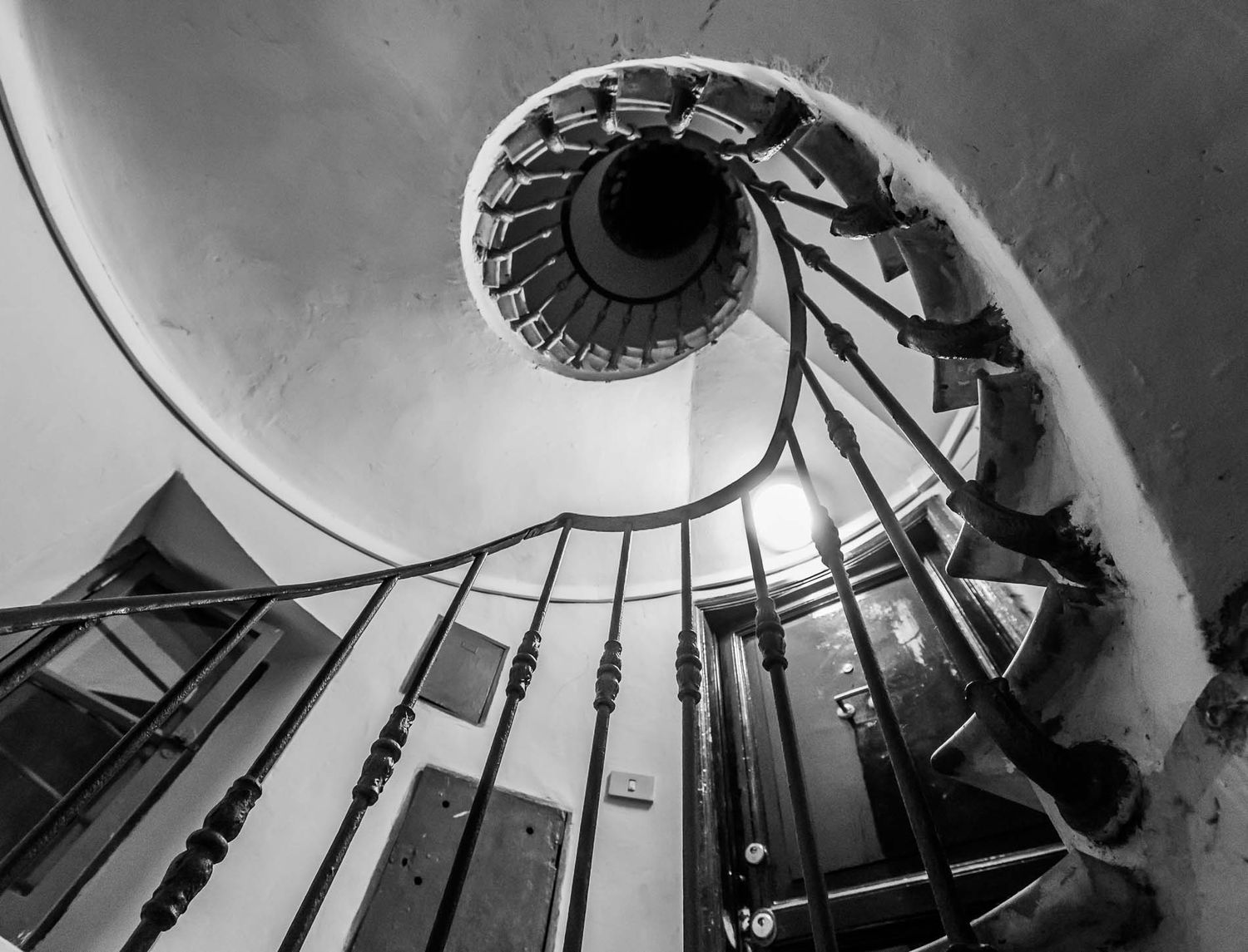 Rome, Italy, Spiral staircase, Architecture