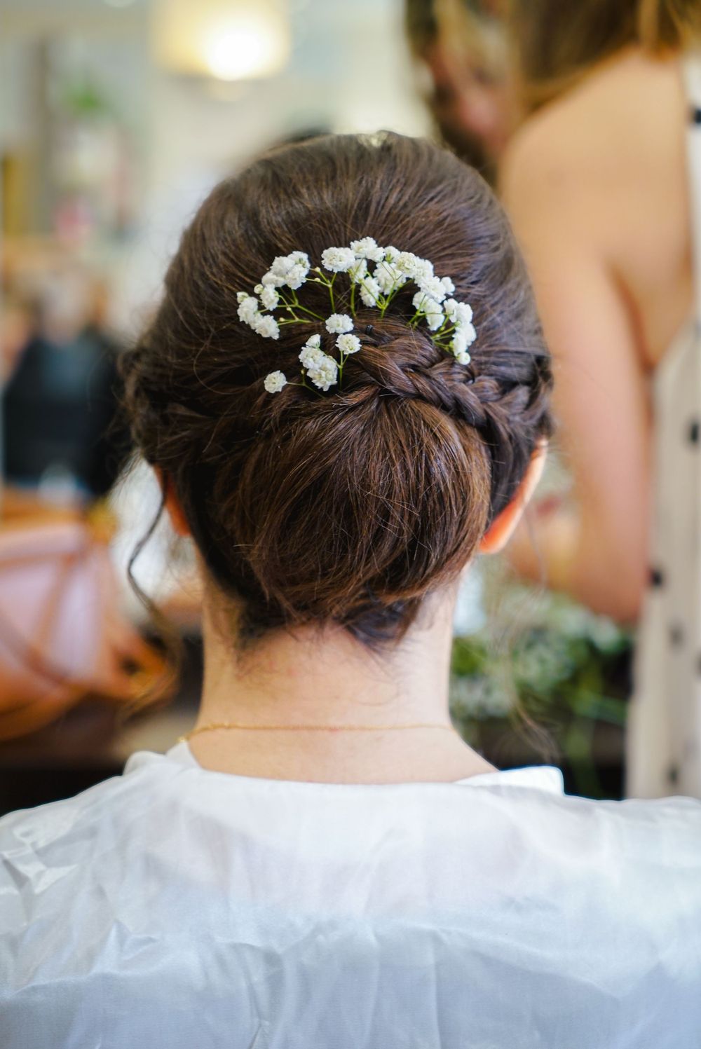 Photo de mariage, préparation de la mariée, par Chloé Cabanes