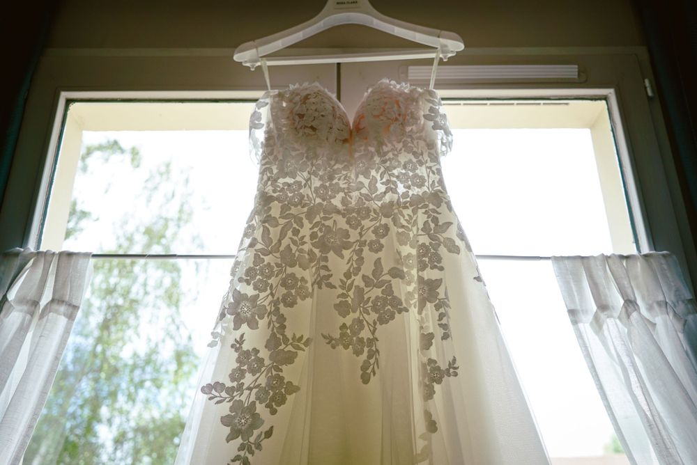 Photo de mariage, la robe de mariée , par Chloé Cabanes