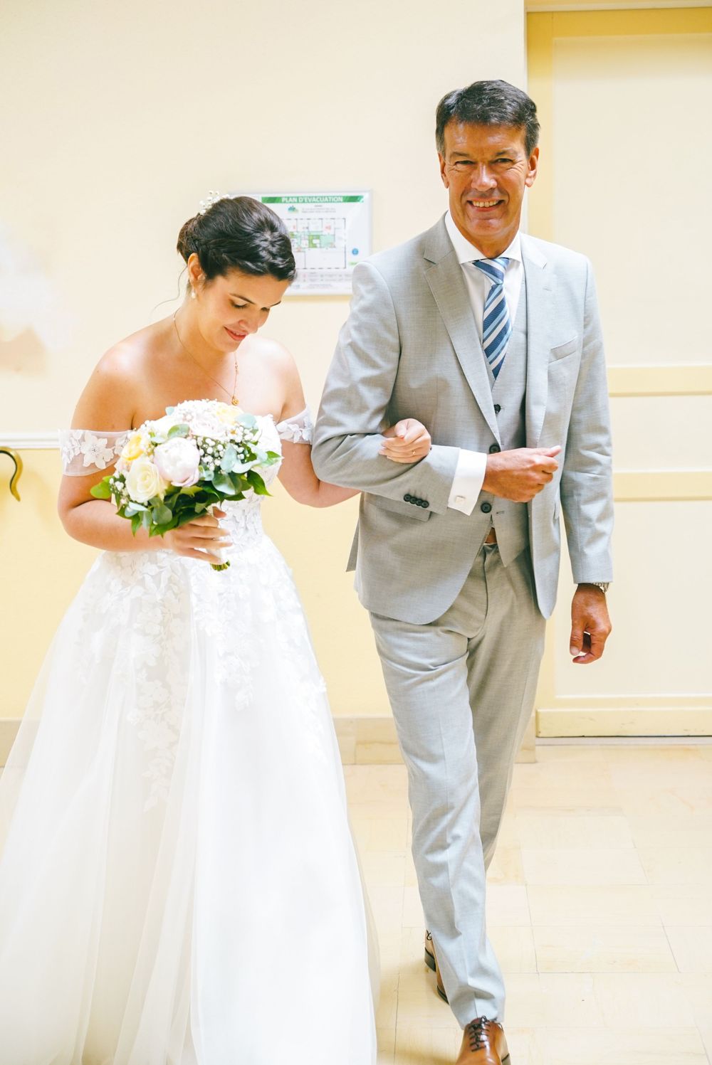 Photo de la cérémonie de mariage, reportage par Chloé Cabanes