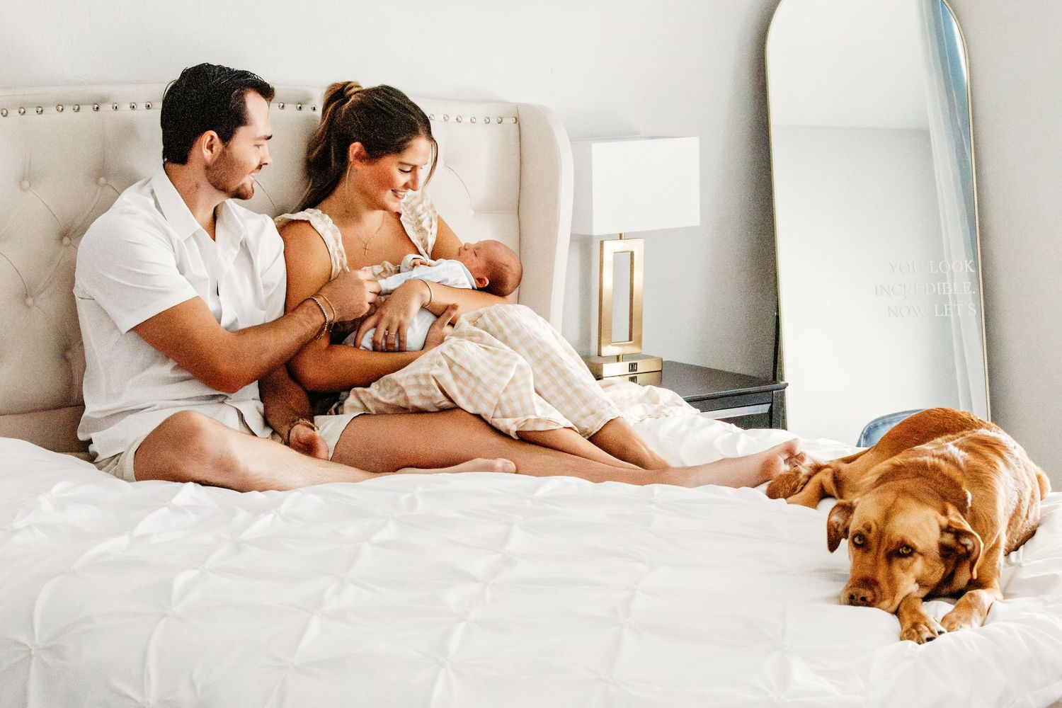 lifestyle newborn photography in Fort Worth
