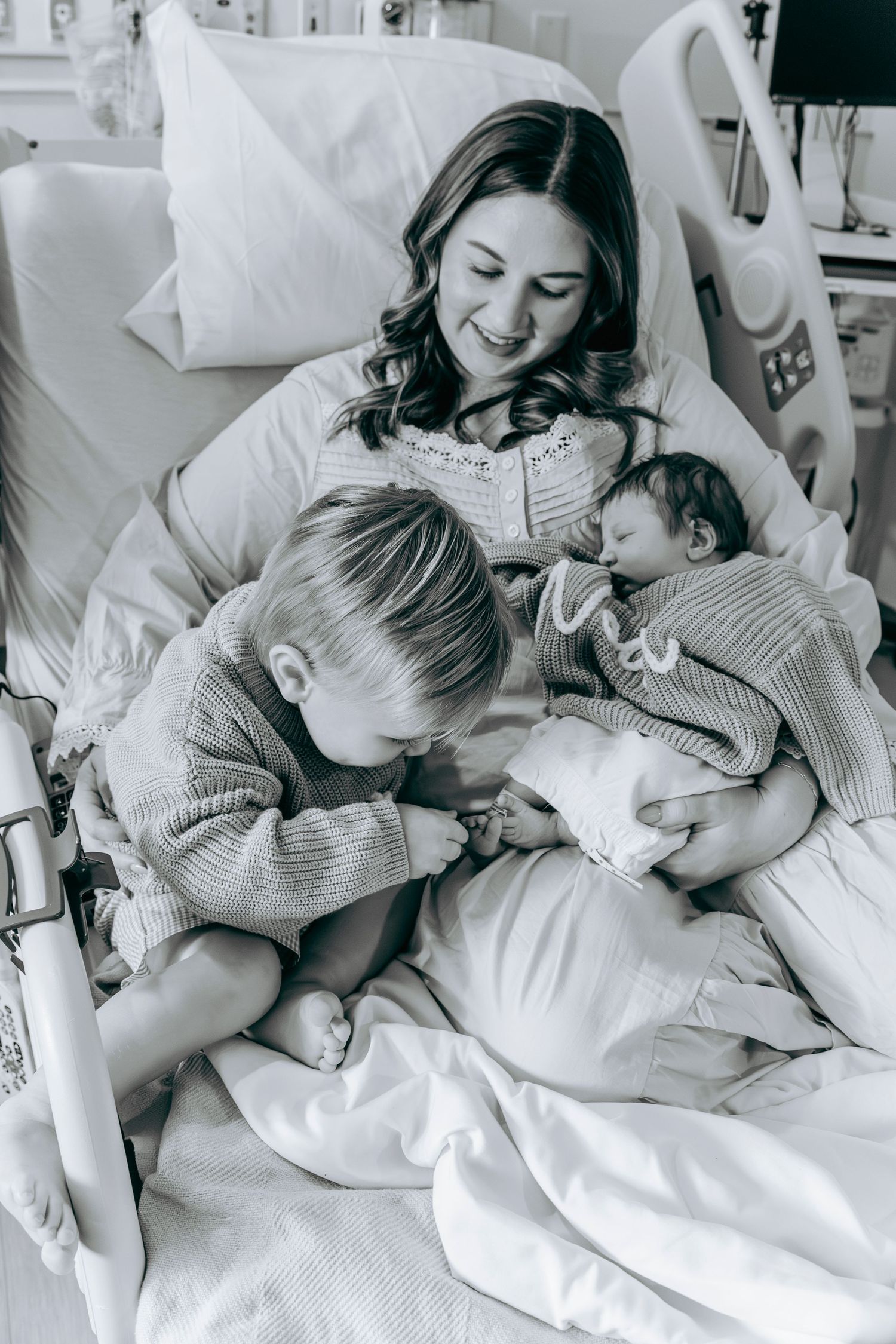 Newborn Photographer in Austin, Texas - Hospital Session