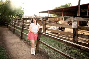 Senior Photography at the Fort Worth Stockyards
