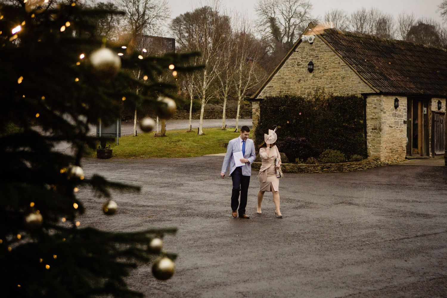 Cozy winter wedding details photographed by Nova Scotia wedding photographer