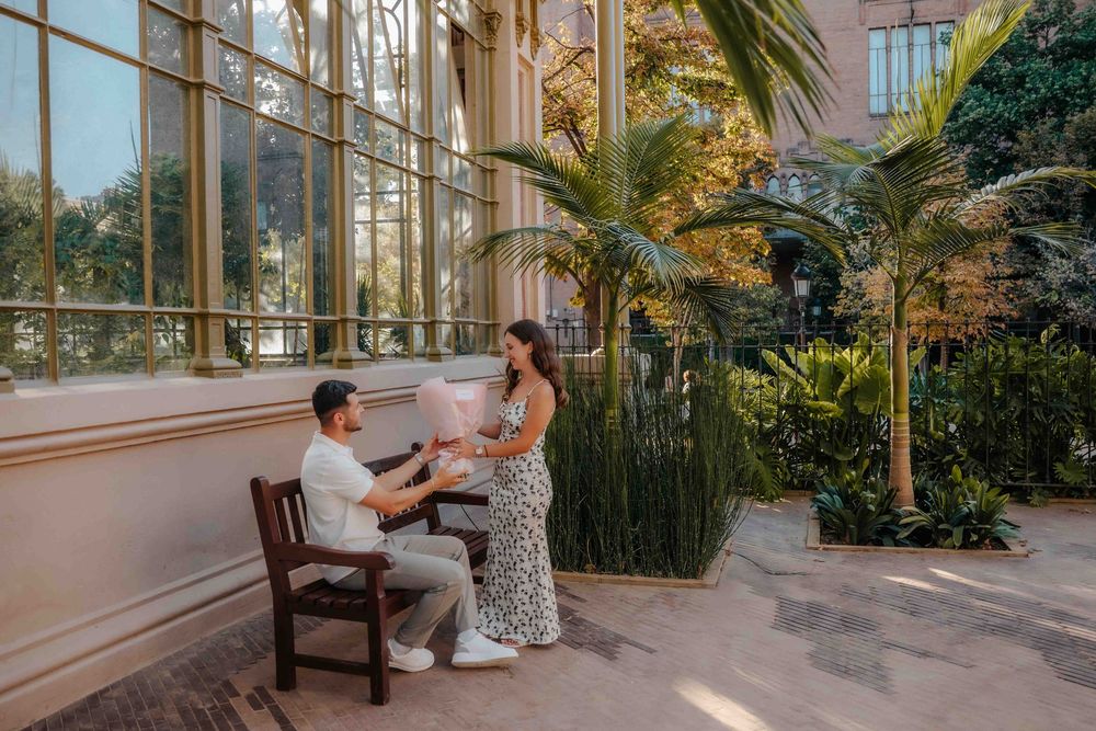 Discreet proposal photographer Barcelona