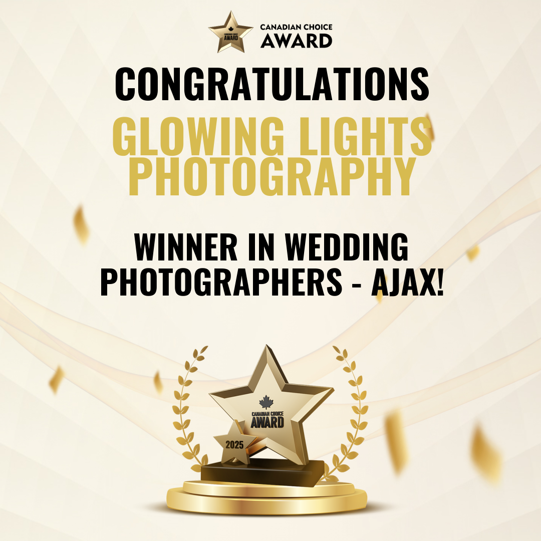 Canadian choice Award winner for Wedding Photographers in Ajax