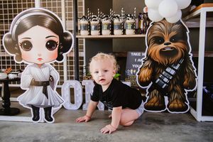 Star Wars themed 1st birthday photoshoot in Gauteng.