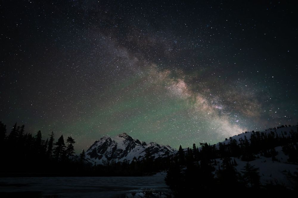 Picture Lake, Mt. Baker Wilderness, WA