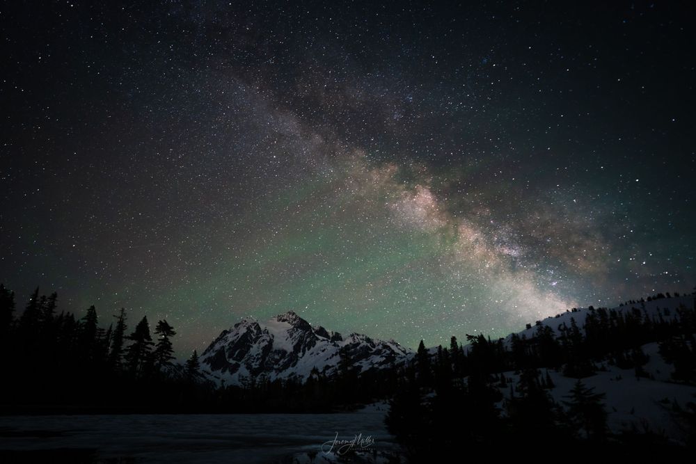 Picture Lake, Mt. Baker Wilderness, WA