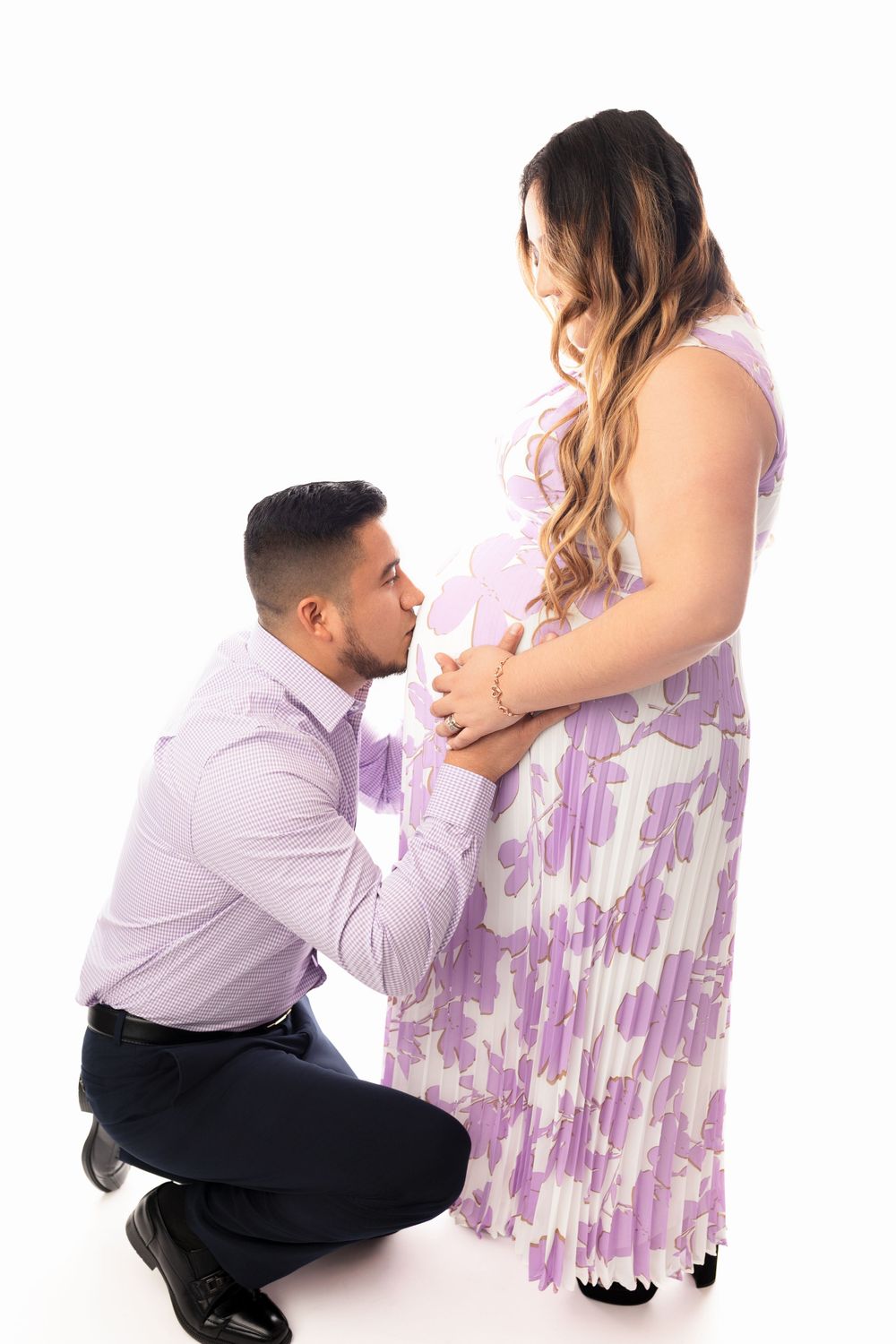 Indoor maternity photography of Karen in Scioto County, Ohio, near Pike and Ross County
