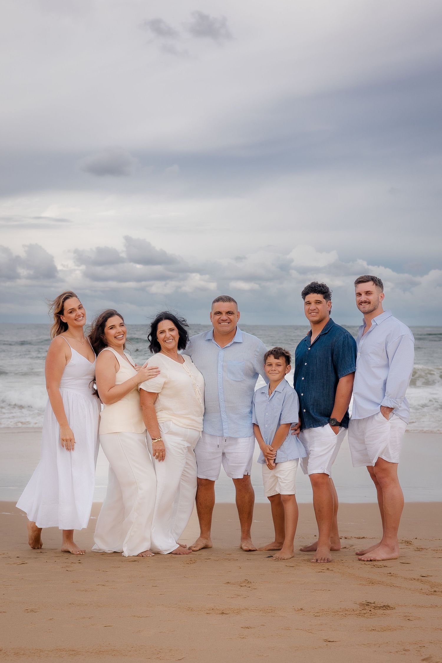 sunshine beach Sunshine Coast newborn session photography with parents lifestyle maternity