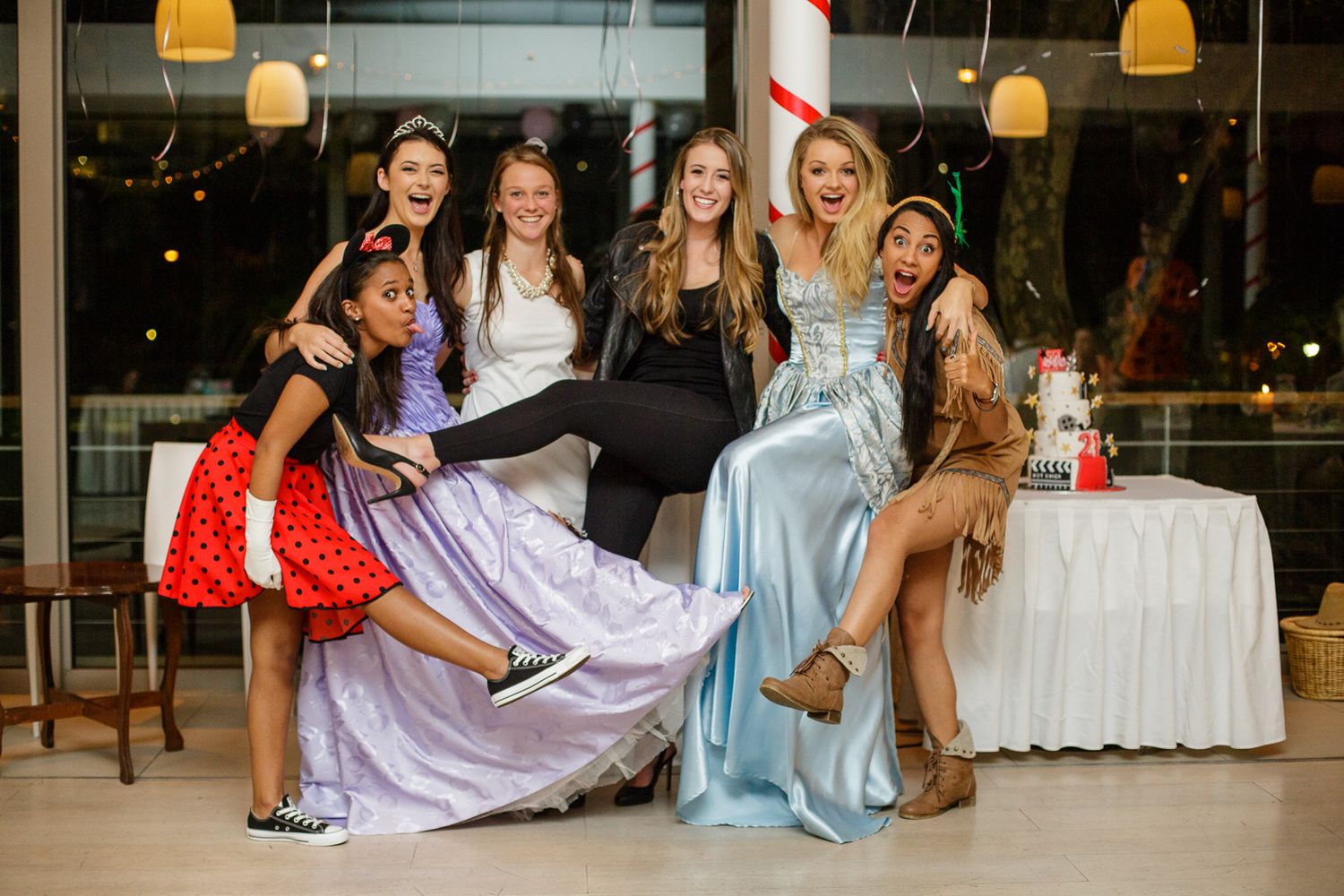 Fun birthday party girls’ photoshoot, joyful Melbourne moment.