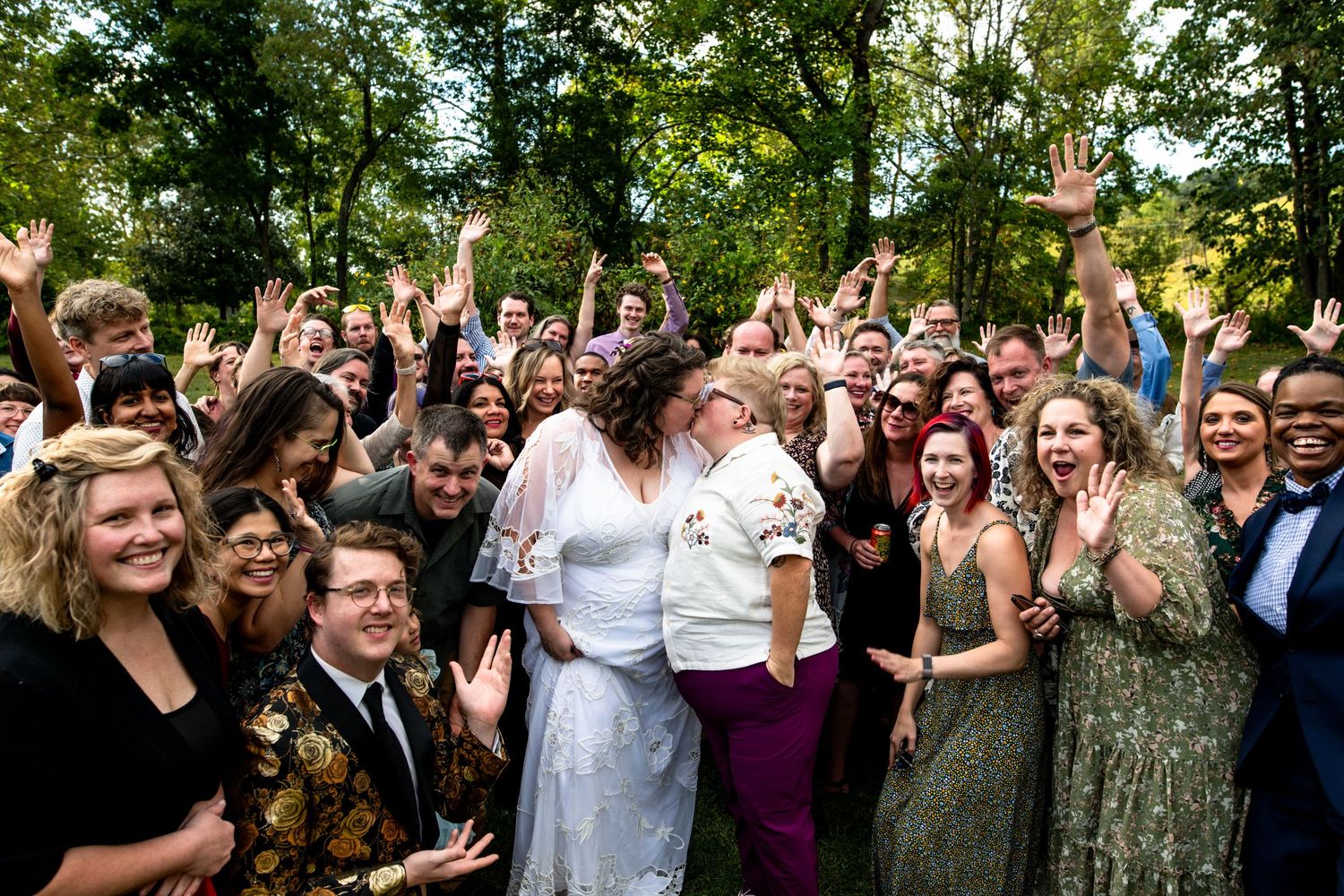 lgbtq wedding photography in Asheville NC