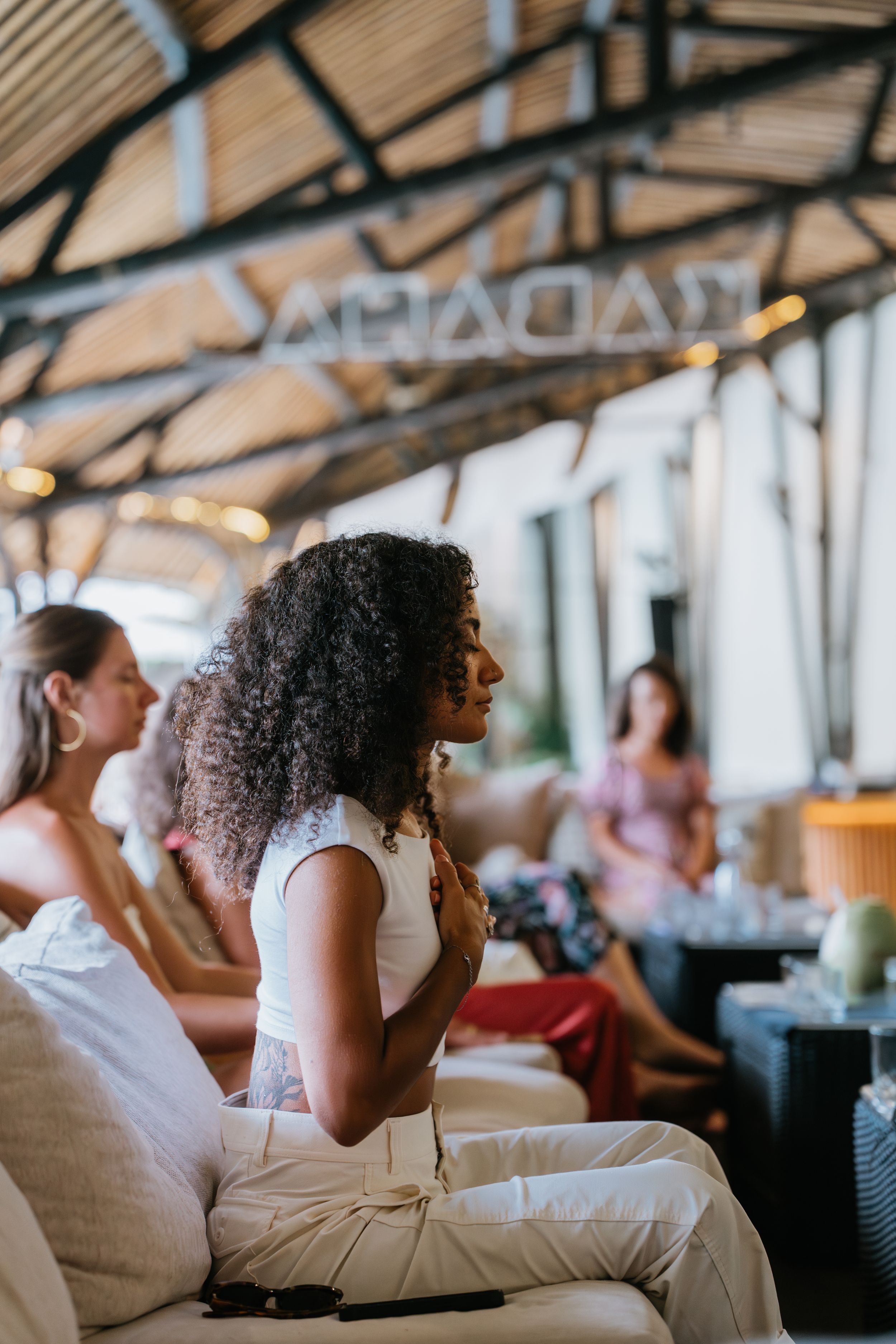 Group retreat photography at K-Club Ubud for a luxurious Bali escape experience.