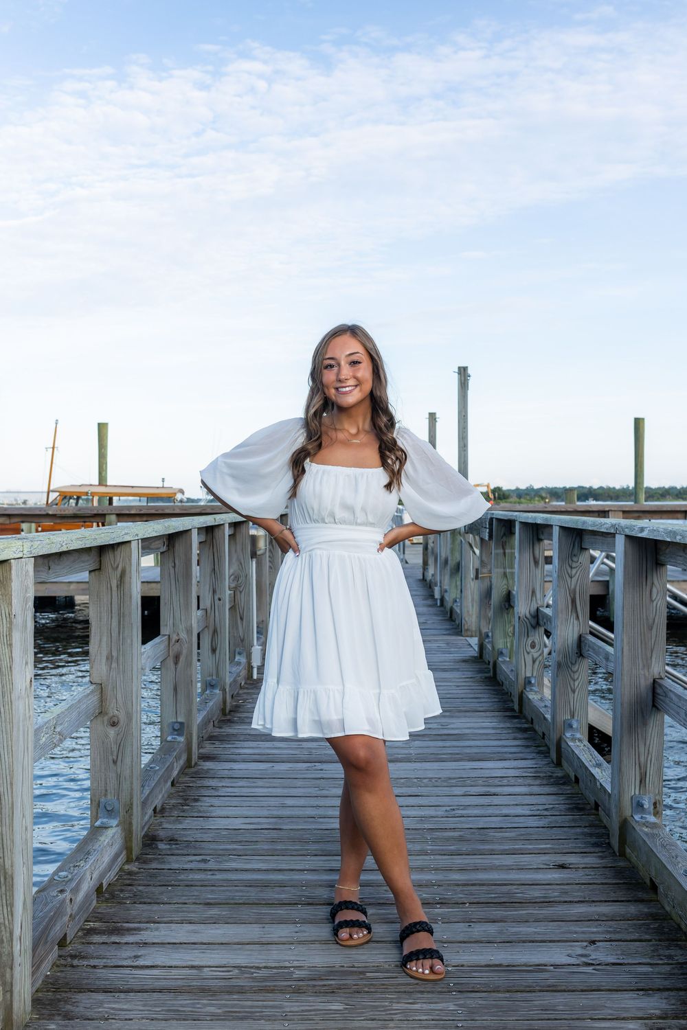senior photography by Samantha ann photos studio swansboro near Emerald Isle. professional senior portrait photographer near me.