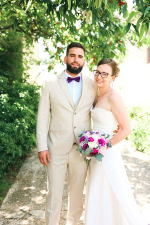 photo de mariage yvelines couple posé