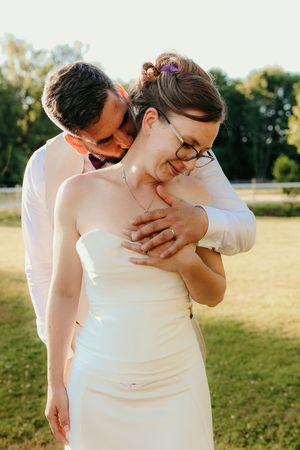 Photo de couple yvelines mariage à la campagne