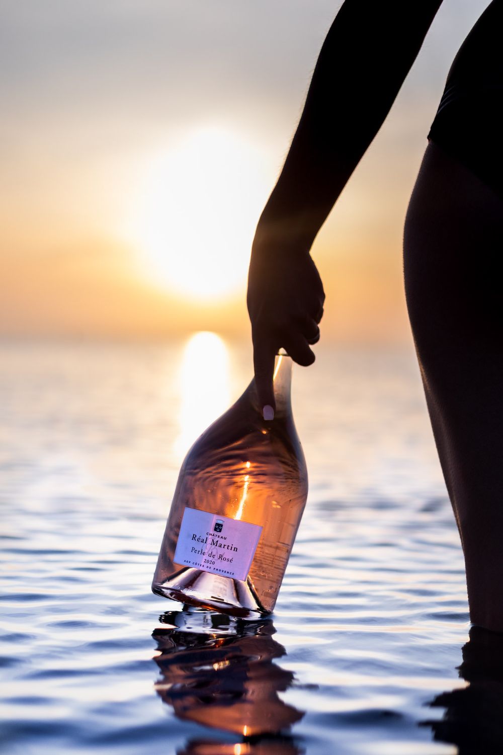 Photographe bouteille de vin, à Cotignac