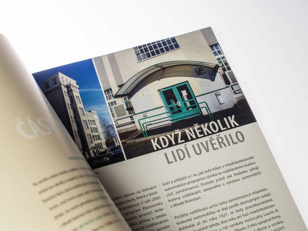 fotografie michal schneider foto photo photography grafika kniha sazba tisk tiskarna cena ceník škoda auto vysoká škola 25 let v příbězích