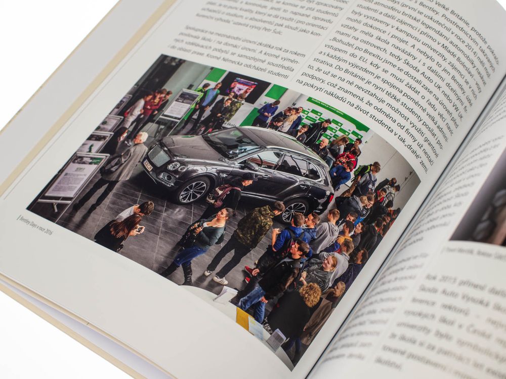 fotografie michal schneider foto photo photography grafika kniha sazba tisk tiskarna cena ceník škoda auto vysoká škola 25 let v příbězích