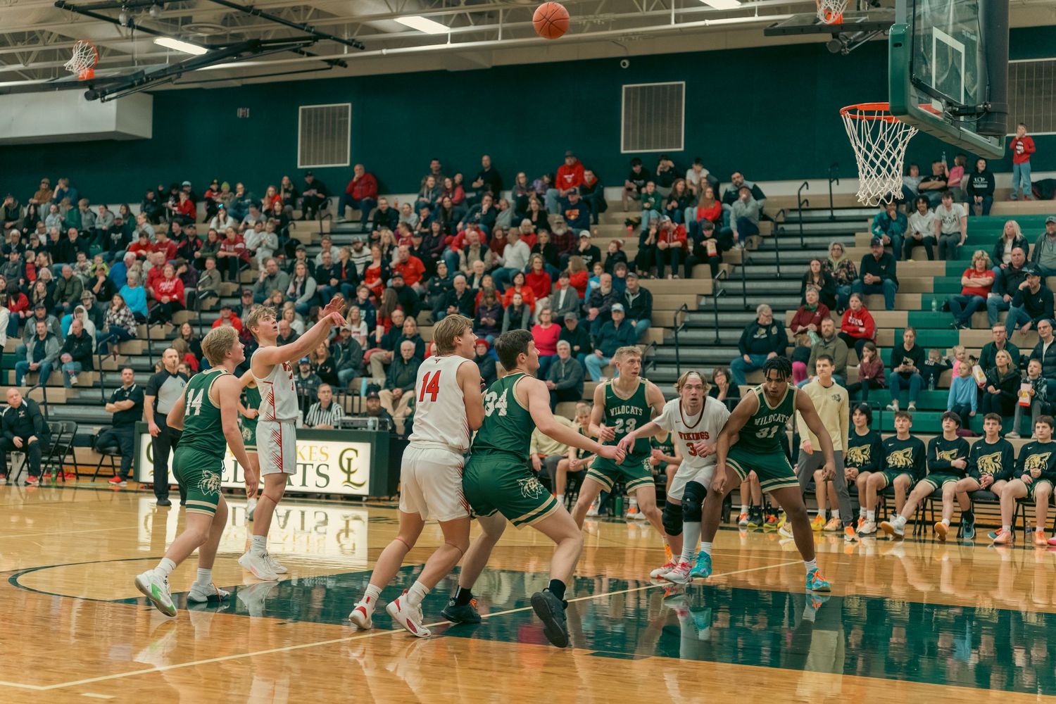 2023 North Branch Vikings Basketball Photo By Jake Fenton Productions