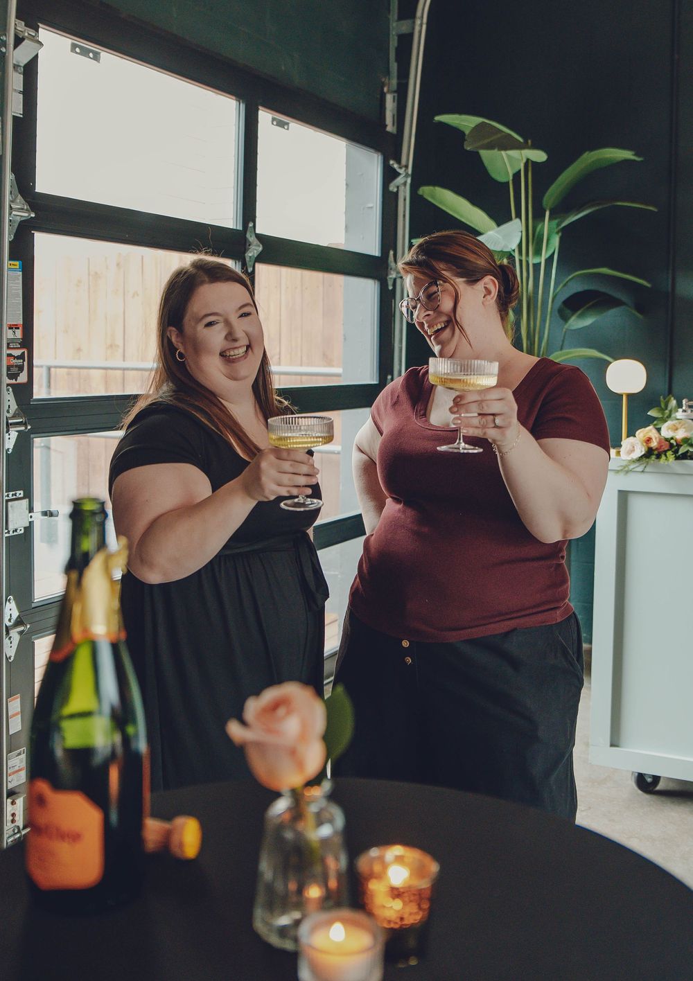 Columbus Ohio wedding planners Kristin and Kat of Signature Event Planning at a styled shoot